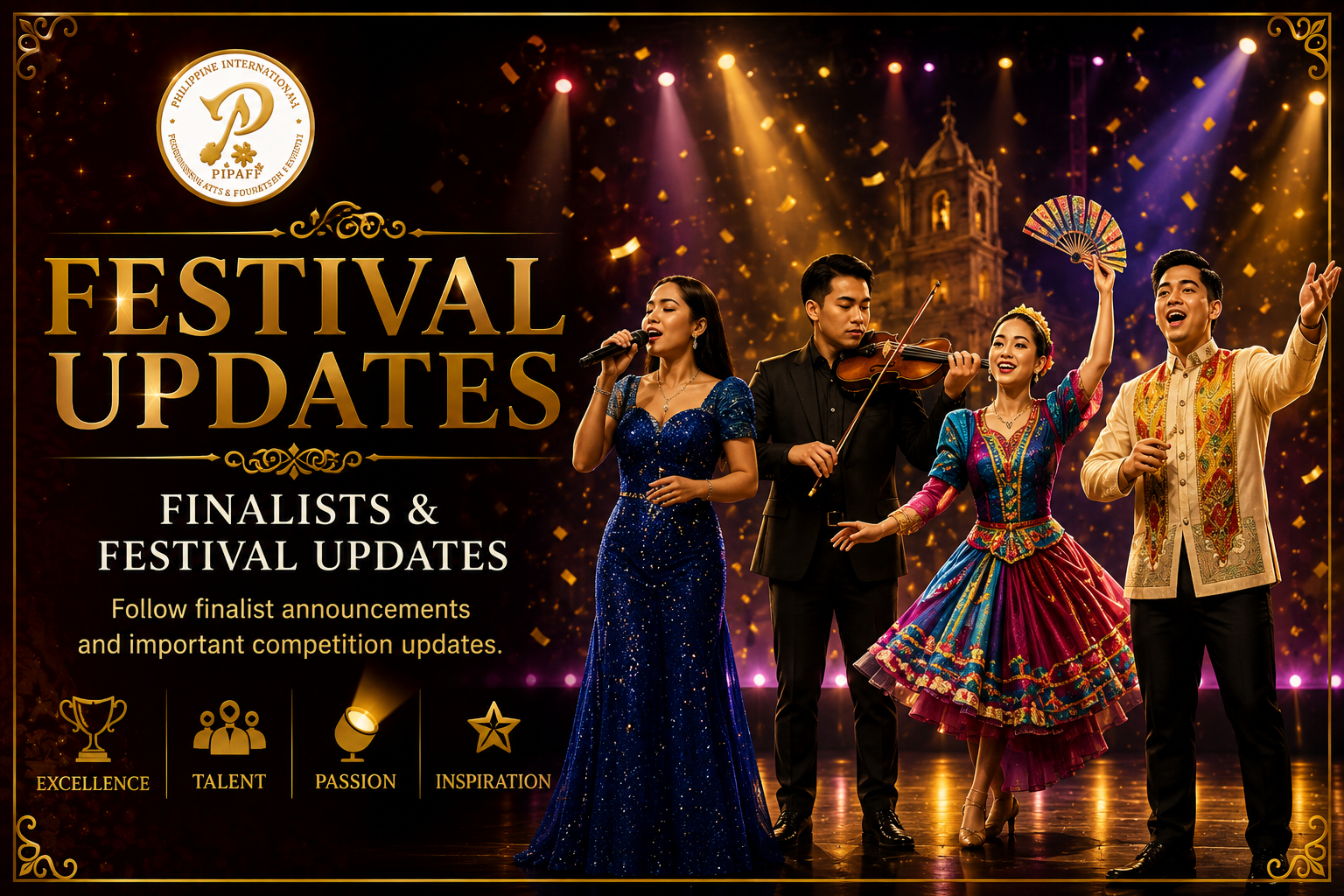 Finalists & Festival Updates