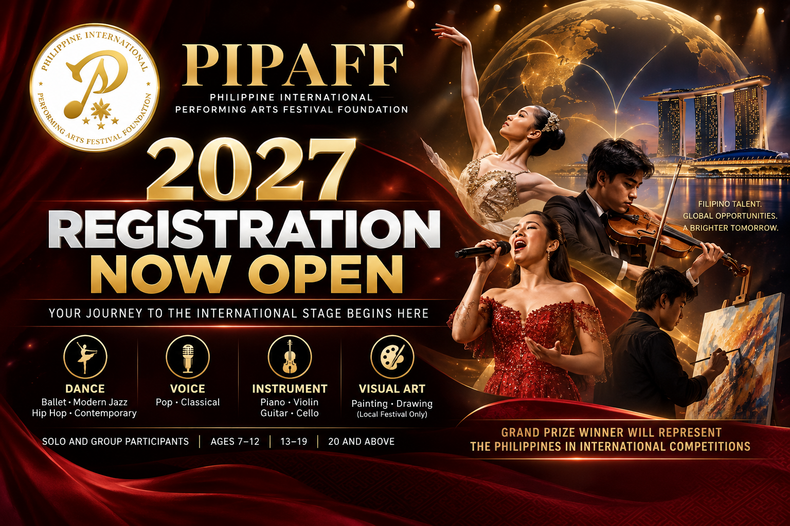 PIPAFF 2027 Registration Now Open: Your Journey to the International Stage Begins Here